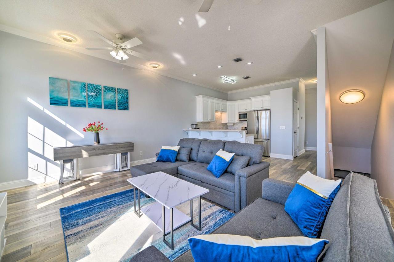 Sunny Pcb Home With Balcony Steps To The Beach! Panama City Beach Dış mekan fotoğraf