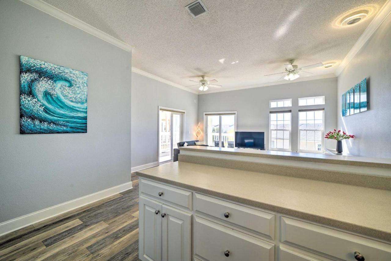Sunny Pcb Home With Balcony Steps To The Beach! Panama City Beach Dış mekan fotoğraf