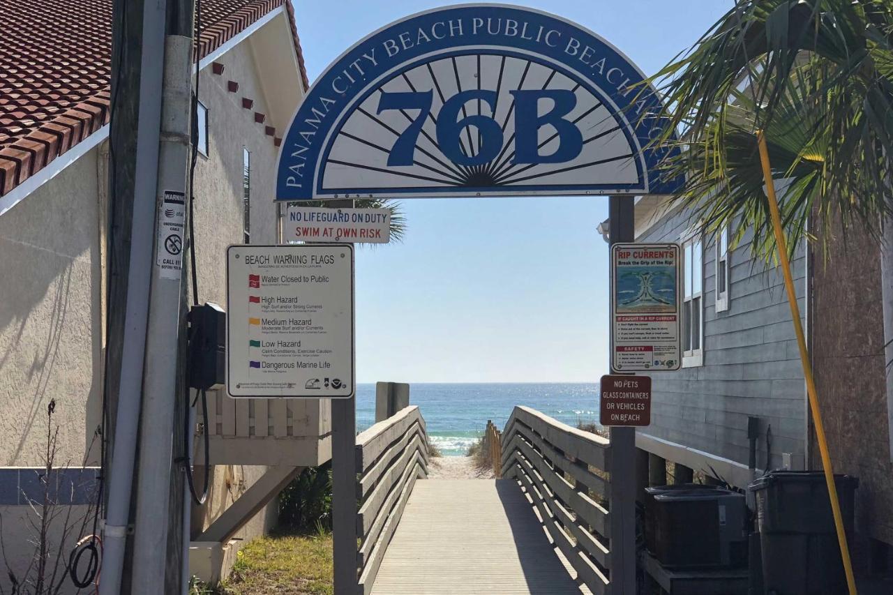 Sunny Pcb Home With Balcony Steps To The Beach! Panama City Beach Dış mekan fotoğraf