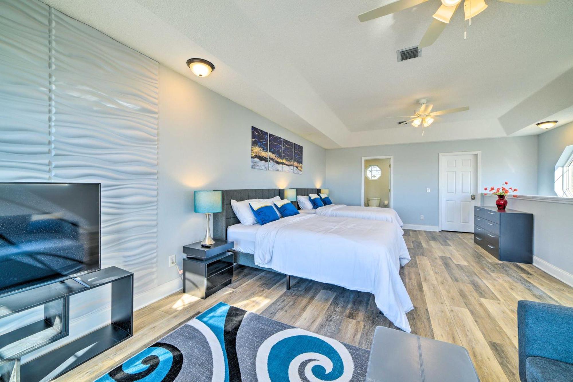 Sunny Pcb Home With Balcony Steps To The Beach! Panama City Beach Dış mekan fotoğraf